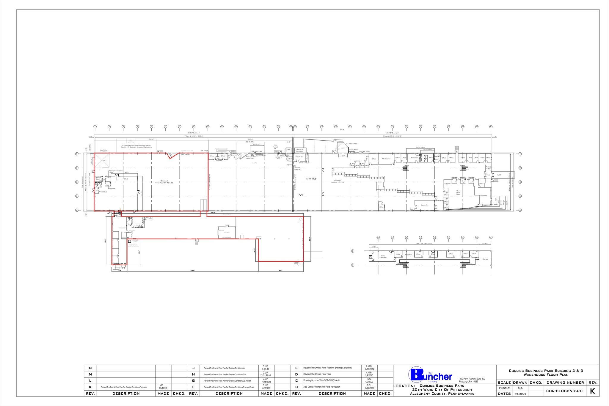 1530 Chartiers Ave, Pittsburgh, PA à louer Plan de site- Image 1 de 6