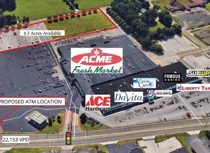 Manchester Rd, Akron, OH for lease - Aerial - Image 1 of 3