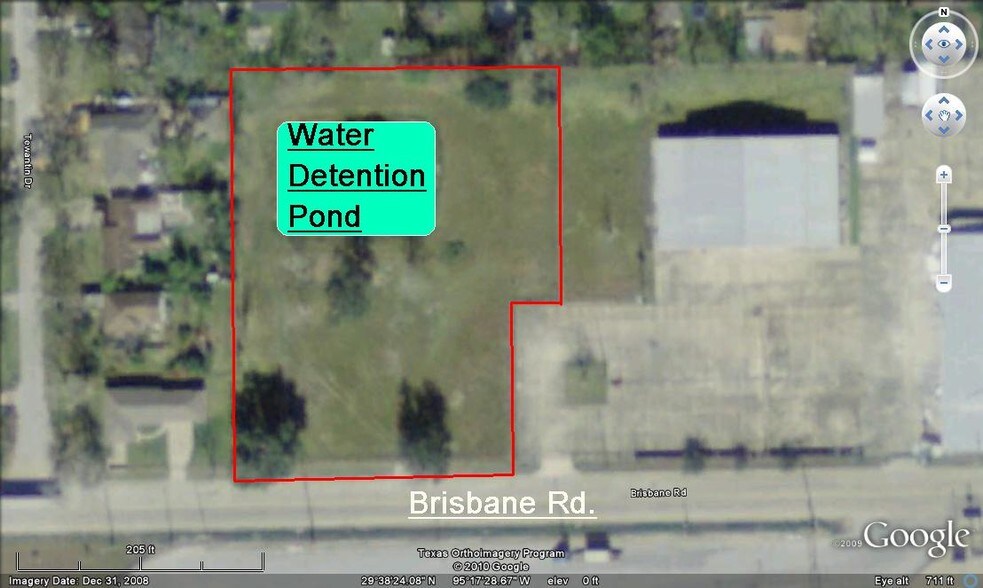 209 Brisbane Rd, Houston, TX à vendre - Aérien - Image 3 de 9