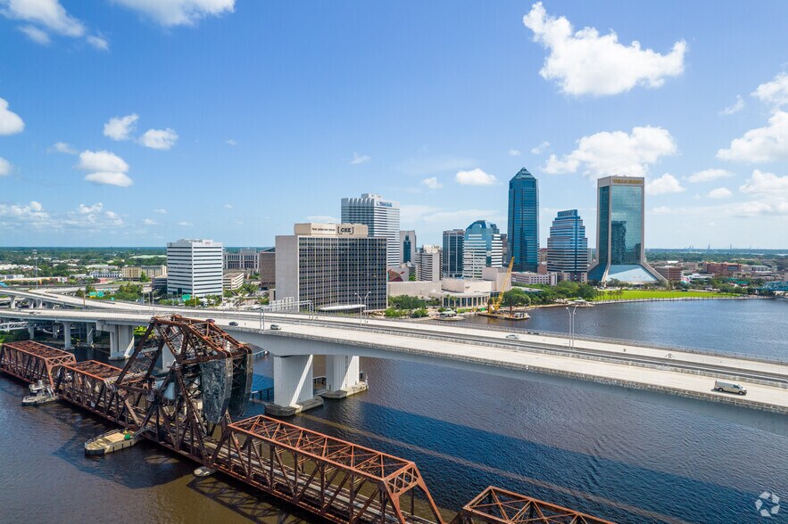 1 Independent Dr, Jacksonville, FL à louer - Aérien - Image 3 de 33