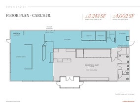 5990 E 2nd St, Benicia, CA à louer Plan d’étage- Image 1 de 1
