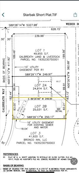 103 W Galbreath Way, Ritzville, WA à vendre - Photo du bâtiment - Image 2 de 9