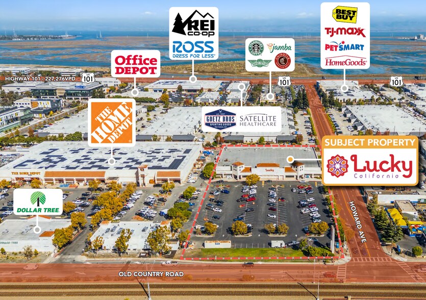 1133 Old County Rd, San Carlos, CA à vendre - Photo du bâtiment - Image 2 de 6