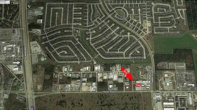 18519 Imperial Valley Dr, Houston, TX - Aérien  Vue de la carte