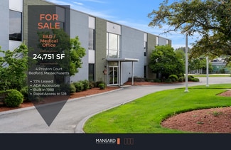 Plus de détails pour 4 Preston Ct, Bedford, MA - Bureau à vendre