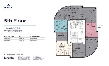 10451 Mill Run Cir, Owings Mills, MD à louer Plan d’étage- Image 1 de 1
