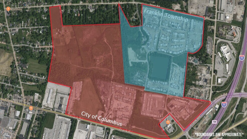 800 Frank Rd, Columbus, OH à vendre - Aérien - Image 2 de 10