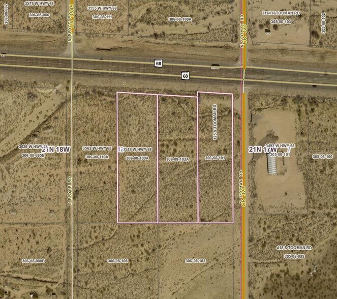 125 Tooman rd, Golden Valley, AZ à vendre - Photo principale - Image 1 de 1