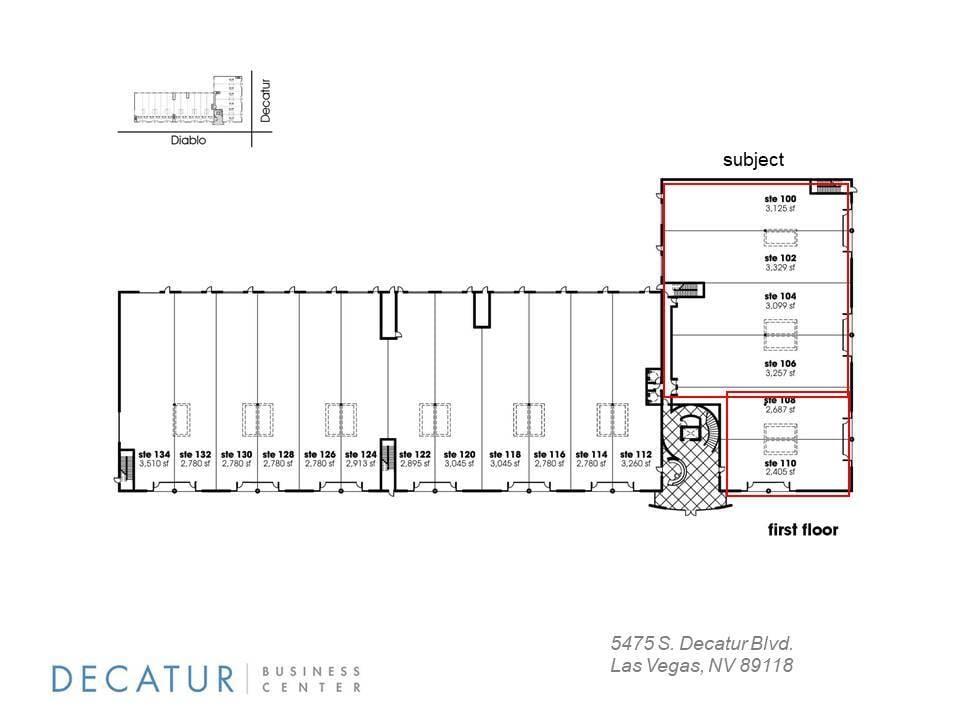5475 S Decatur Blvd, Las Vegas, NV for lease Interior Photo- Image 1 of 2