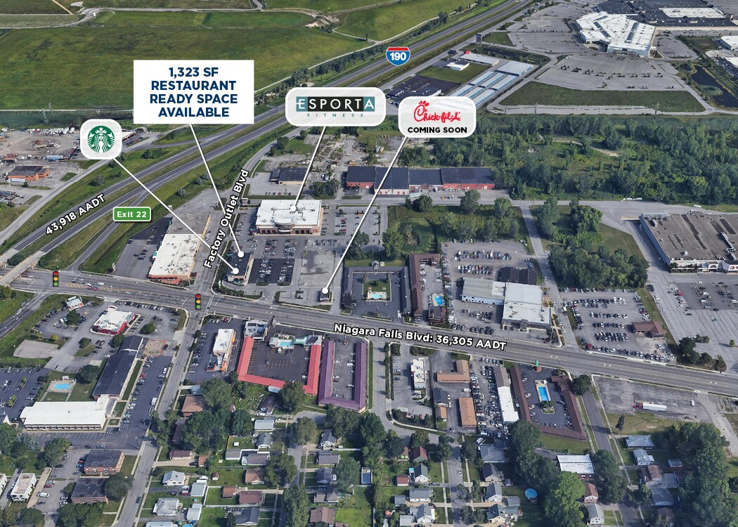 6610 Niagara Falls Blvd, Niagara Falls, NY à louer Photo du bâtiment- Image 1 de 6