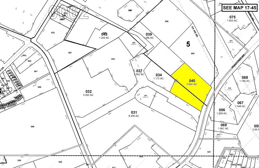 3344 Peachtree Rd NE, Atlanta, GA à louer - Plan cadastral - Image 2 de 45