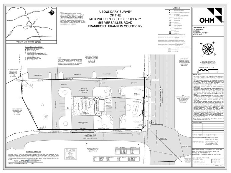 555 Versailles Rd, Frankfort, KY for sale - Site Plan - Image 2 of 8