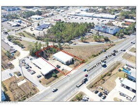 7811 Panama City Beach Pky, Panama City Beach, FL - AERIAL map view - Image1