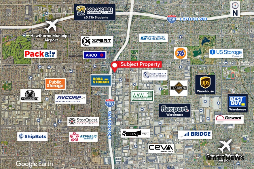 555 W 130th St, Los Angeles, CA for lease - Building Photo - Image 3 of 4