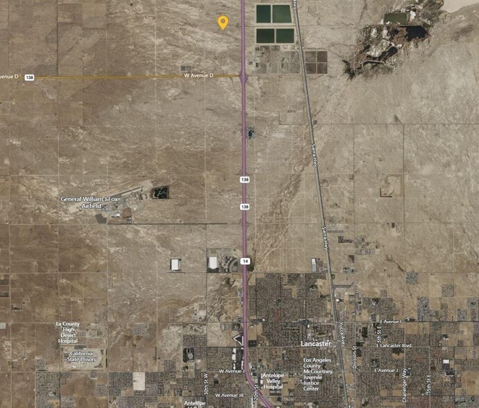 2500 W Avenue C, Lancaster, CA for sale - Aerial - Image 2 of 2