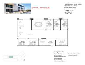 8560 Belleview Dr, Plano, TX for lease Floor Plan- Image 1 of 4