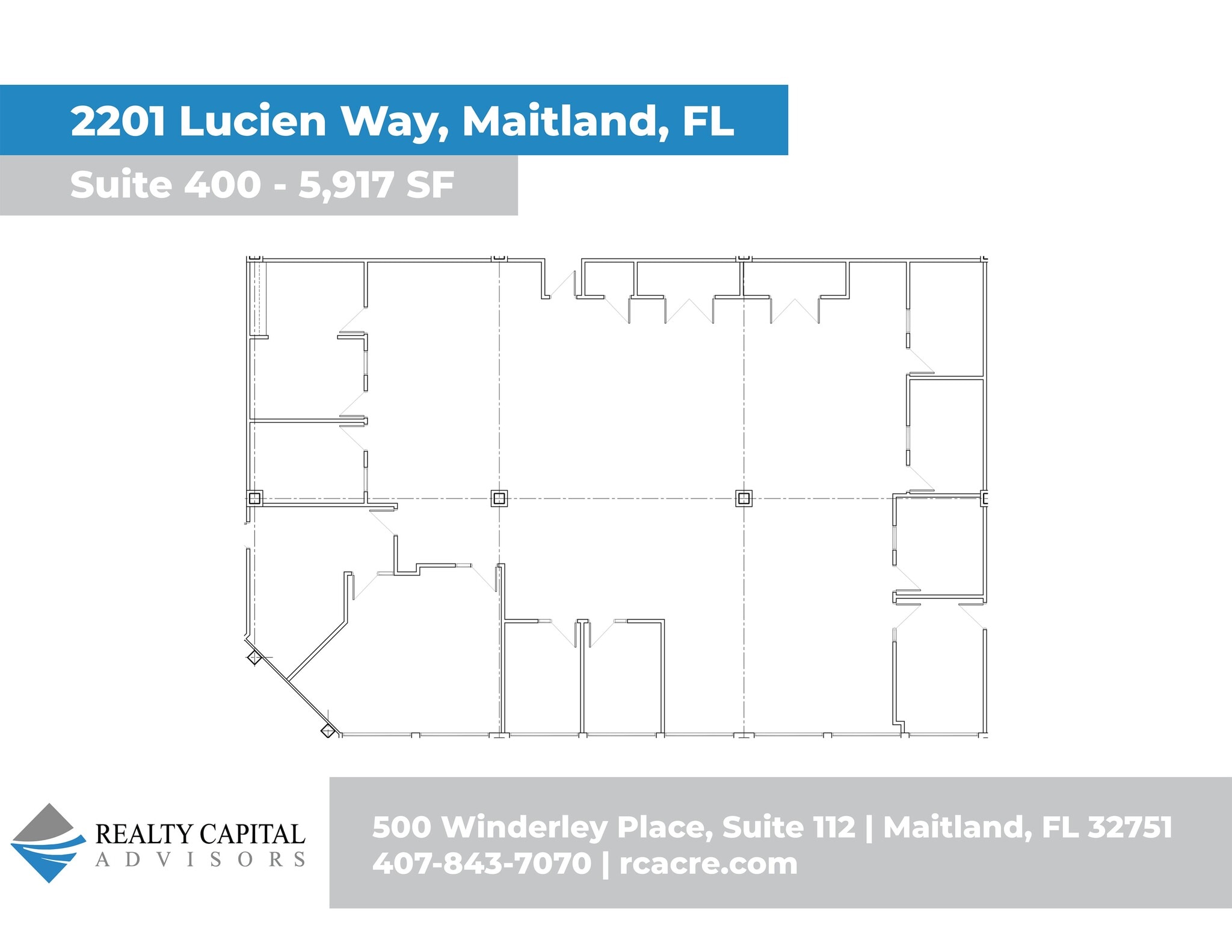 2201 Lucien Way, Maitland, FL à louer Plan de site- Image 1 de 21
