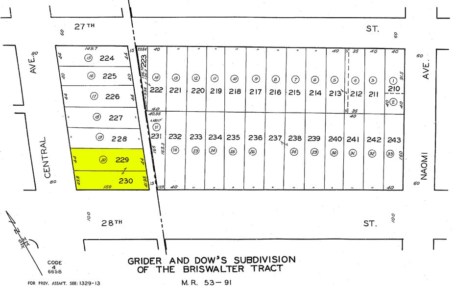 2732 S Central Ave, Los Angeles, CA for sale - Plat Map - Image 3 of 3