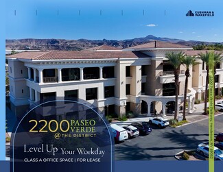 More details for 2200 Paseo Verde Pky, Henderson, NV - Office for Lease