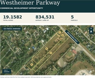 More details for 26311 Westheimer Pky, Katy, TX - Land for Sale
