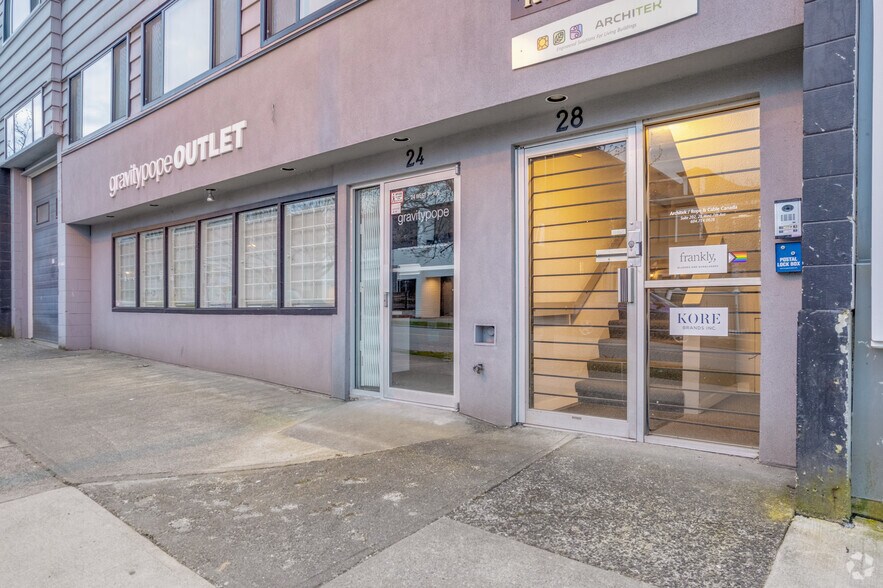 24-28 W 7th Ave, Vancouver, BC à louer - Photo du bâtiment - Image 1 de 2