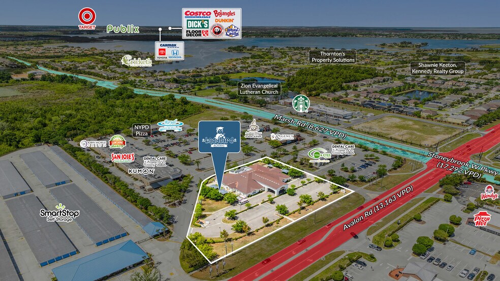 1630 Avalon Rd, Winter Garden, FL à vendre - Aérien - Image 2 de 5