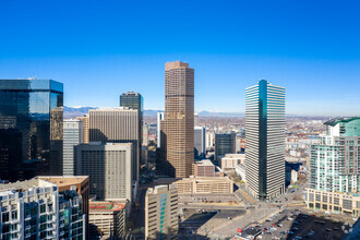 1801 California St, Denver, CO - AERIAL  map view