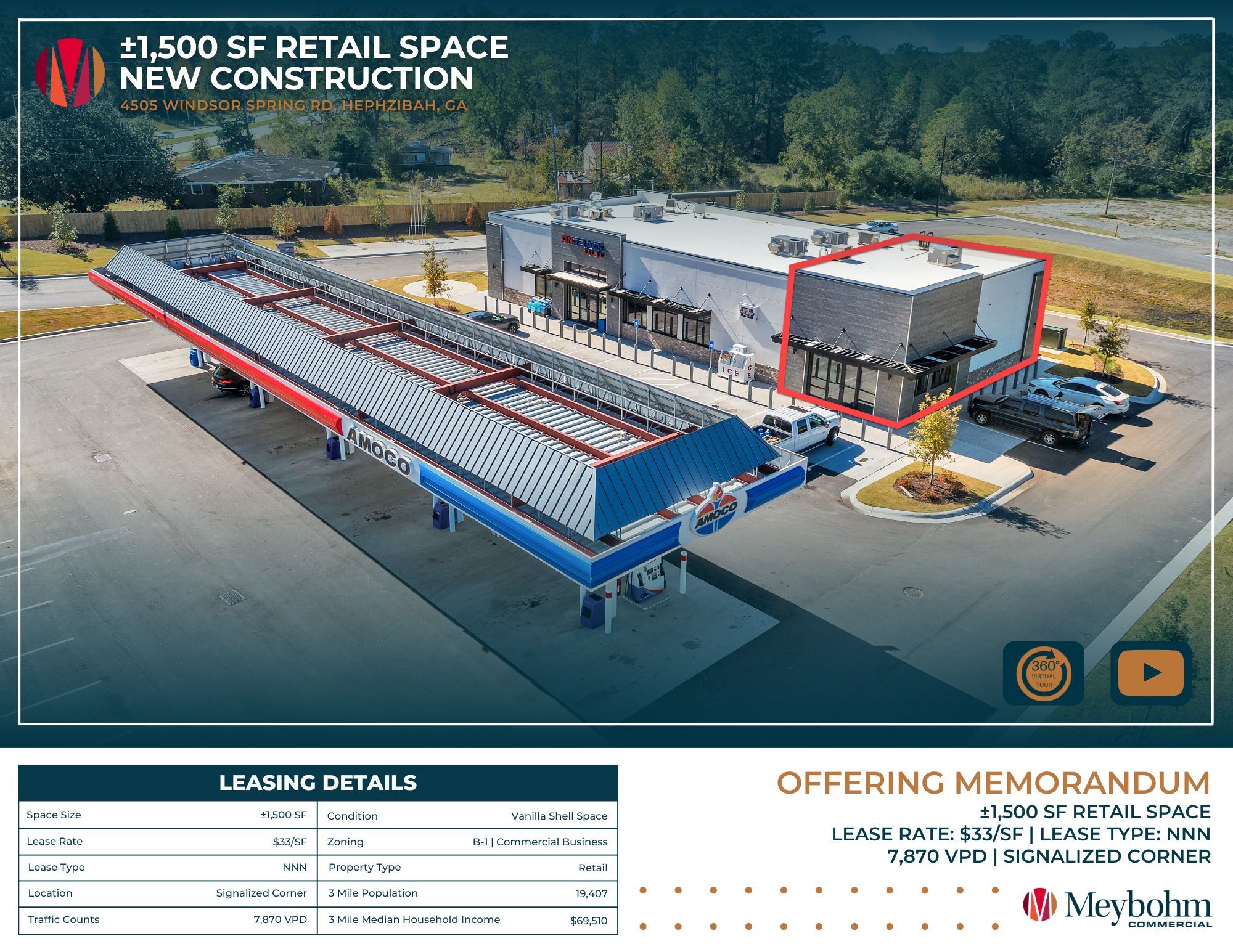 4505 Windsor Spring Rd, Hephzibah, GA for lease Primary Photo- Image 1 of 31