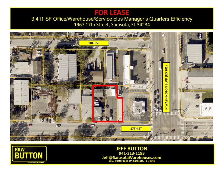 1967 17th St, Sarasota, FL à louer - Photo principale - Image 1 de 1