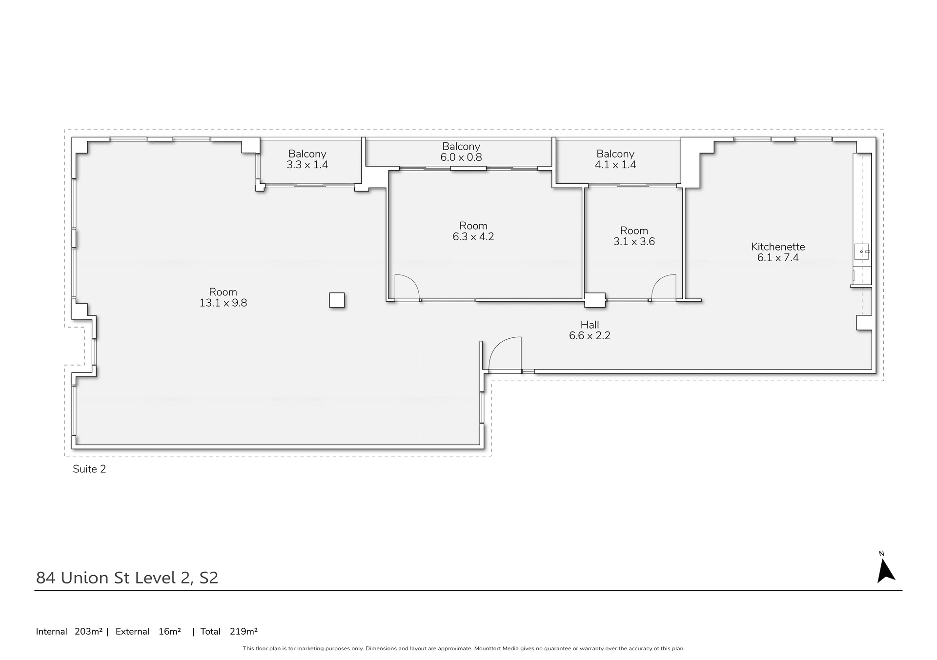 74-84 Union St, Pyrmont à louer Plan d’étage- Image 1 de 5