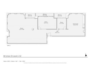 74-84 Union St, Pyrmont à louer Plan d’étage- Image 1 de 5