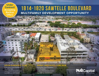 Plus de détails pour 1814 Sawtelle Blvd, Los Angeles, CA - Terrain à vendre