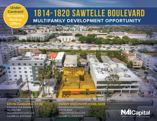 Plus de détails pour 1814 Sawtelle Blvd, Los Angeles, CA - Terrain à vendre