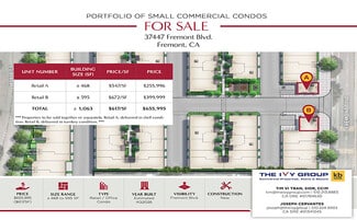 More details for 37447 Fremont Blvd, Fremont, CA - Retail for Sale