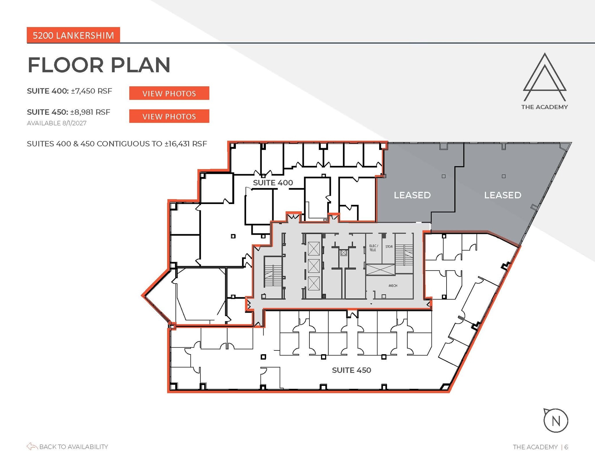 5200 Lankershim Blvd, North Hollywood, CA for lease Floor Plan- Image 1 of 1