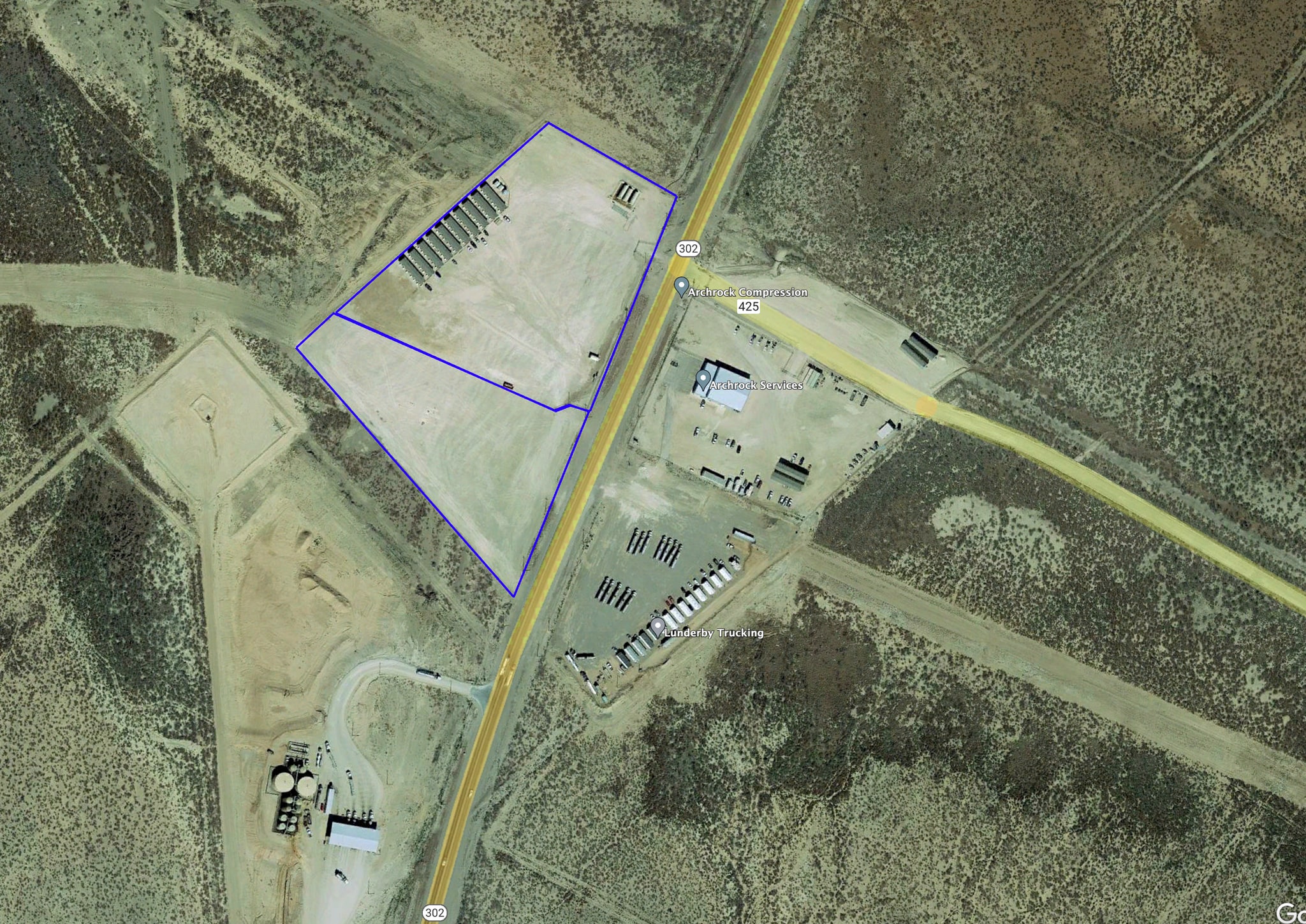 150 State Hwy 302, Pecos, TX for lease Aerial- Image 1 of 2