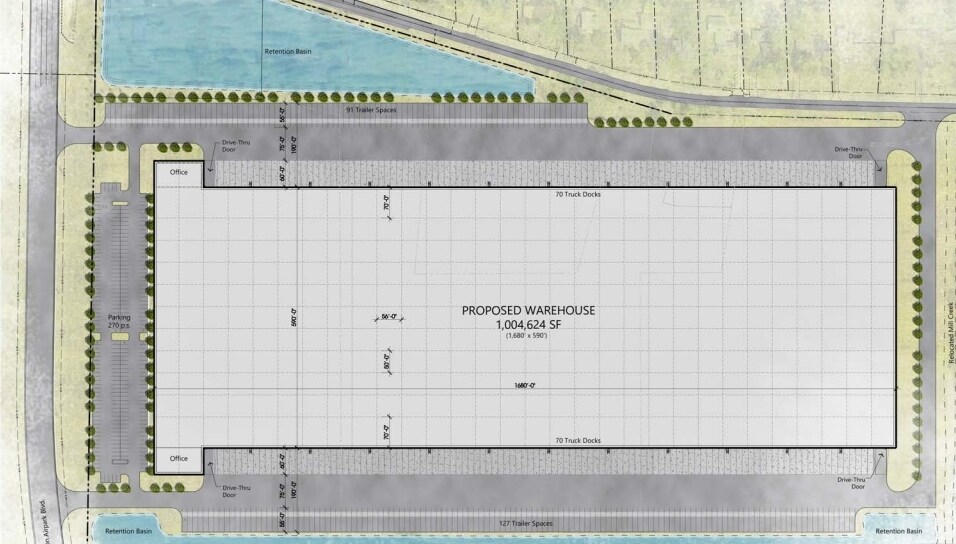 Union Airpark Blvd, Union, OH à louer - Plan de site - Image 1 de 1