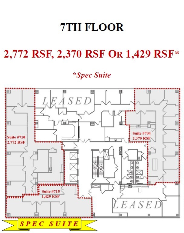 8737 Colesville Rd, Silver Spring, MD à louer Plan d  tage- Image 1 de 1