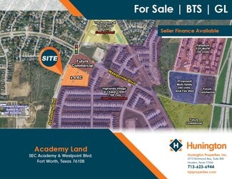 More details for SEC of Academy & Westpoint Blvd, Fort Worth, TX - Land for Sale