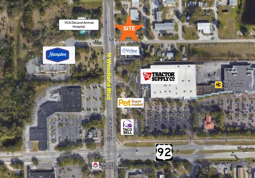 1601 N Woodland Blvd, Deland, FL à vendre - Photo du bâtiment - Image 2 de 6