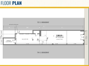 714 S Broadway, Baltimore, MD for lease Floor Plan- Image 1 of 1