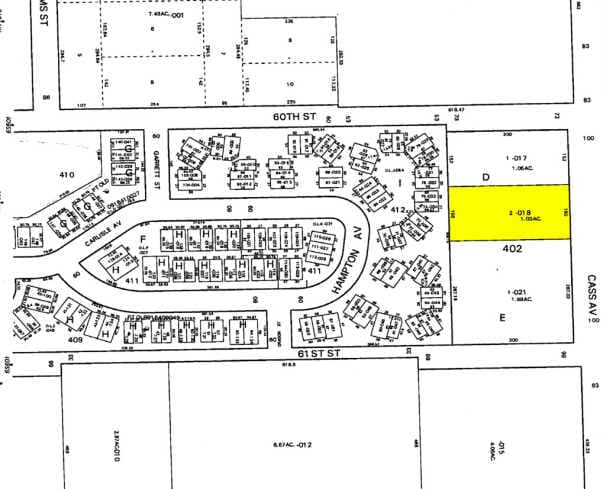 6010 S Cass Ave, Westmont, IL for sale - Plat Map - Image 2 of 33