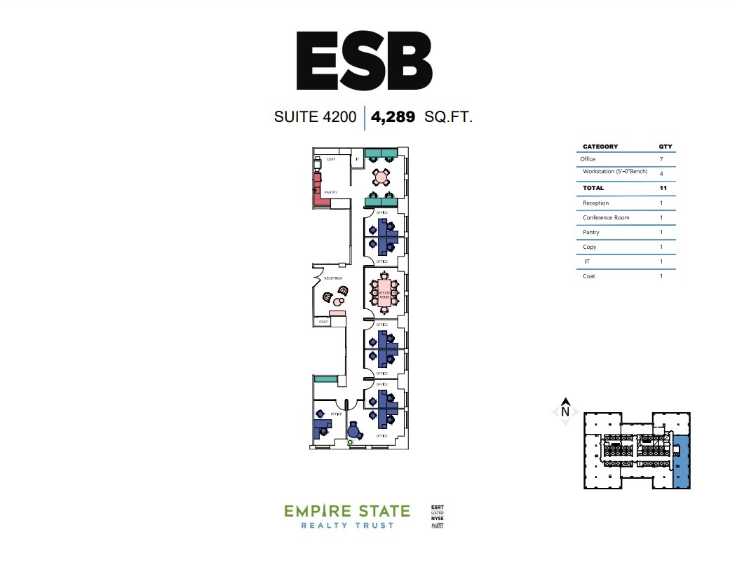 350 Fifth Ave, New York, NY for lease Floor Plan- Image 1 of 14