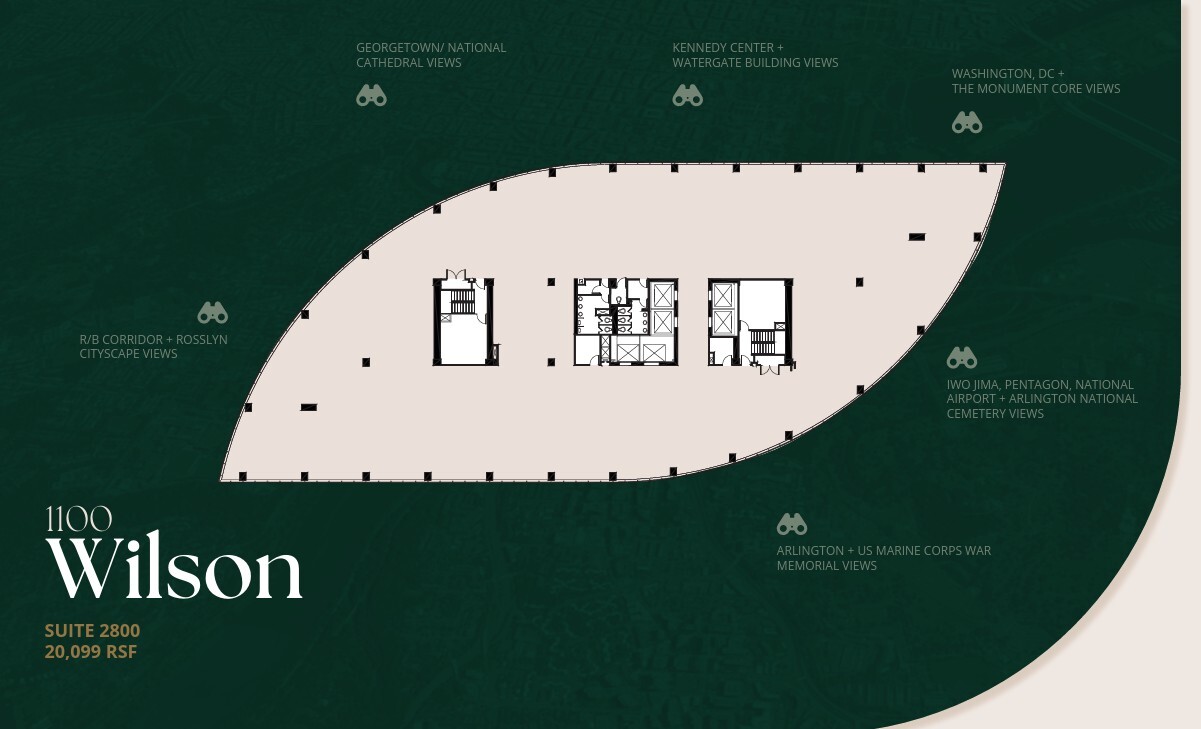 1100 Wilson Blvd, Arlington, VA for lease Floor Plan- Image 1 of 1