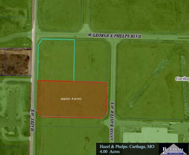 Hazel & Phelps SEC Parcel 2, Carthage, MO for sale - Building Photo - Image 2 of 2