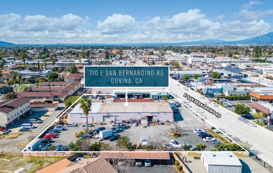 710 E San Bernadino Rd, Covina, CA à vendre - Photo du bâtiment - Image 2 de 3