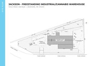 5012 Page Ave, Jackson, MI for lease Site Plan- Image 1 of 2