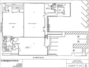 11111 W Olympic Blvd, Los Angeles, CA à louer Plan d  tage- Image 2 de 2