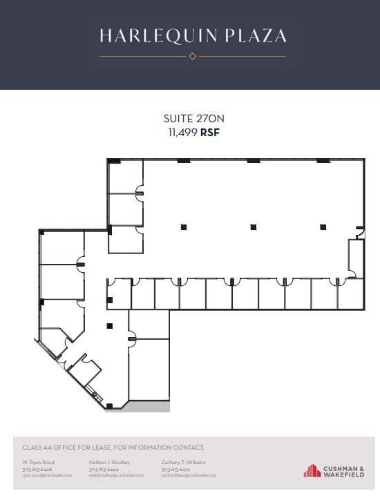7600 E Orchard Rd, Greenwood Village, CO for lease Floor Plan- Image 1 of 1