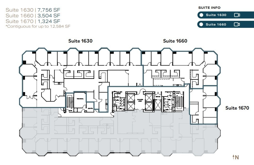 550 W C St, San Diego, CA for lease Floor Plan- Image 1 of 1